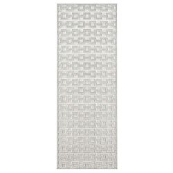 Světle šedý běhoun Mint Rugs Shine, 80 x 250 cm