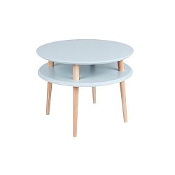 Světle šedý konferenční stolek Ragaba UFO, Ø 57 cm