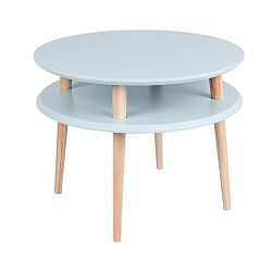 Světle šedý konferenční stolek Ragaba UFO, ⌀ 57 cm