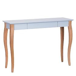 Světle šedý psací stůl Ragaba Lillo, délka 105 cm