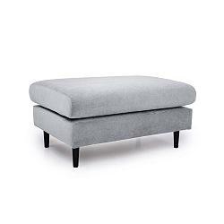 Světle šedý puf Softnord Cadillo