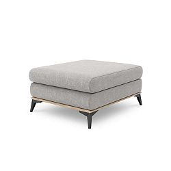 Světle šedý puf Windsor & Co Sofas Planet