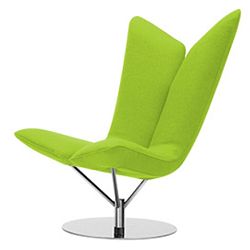 Světle zelené křeslo Softline Angel Valencia Lime