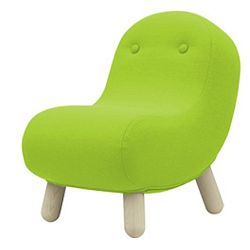 Světle zelené křeslo Softline Bob Valencia Lime