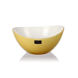 Světle žlutá salátová mísa Vialli Design, 16 cm