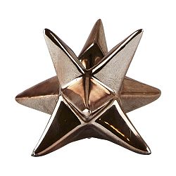 Svícen KJ Collection Star Copper, 7,3 cm
