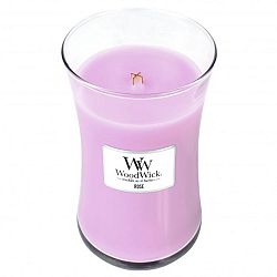 Svíčka s vůní růží WoodWick, doba hoření 130 hodin