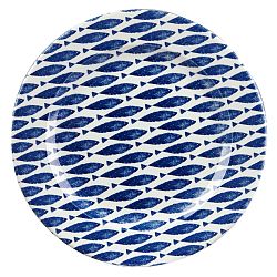 Talíř Churchill China  Fishie Blue, 30 cm