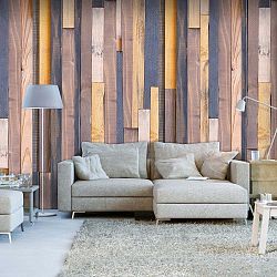 Tapeta v roli Artgeist Wooden Alliance, 0,5 x 10 m