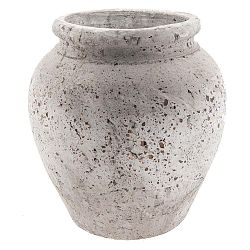 Terakotová váza Clayre & Eef Minsie, výška 28 cm