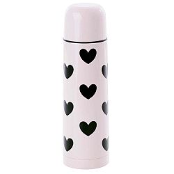 Termoska Miss Étoile Rose Hearts, objem 0,5 l