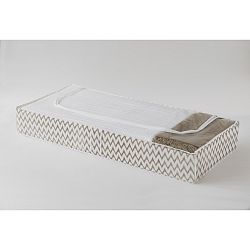 Textilní úložný box pod postel Compactor Clear