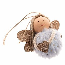 Textilní vánoční ozdoba Angel – Dakls