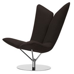 Tmavě hnědé křeslo Softline Angel Valencia Mocca