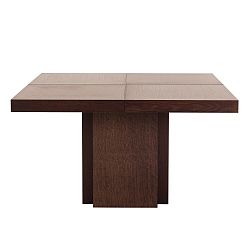 Tmavě hnědý jídelní stůl TemaHome Dusk, 150 cm