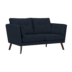 Tmavě modrá 2místná pohovka Mazzini Sofas Cotton