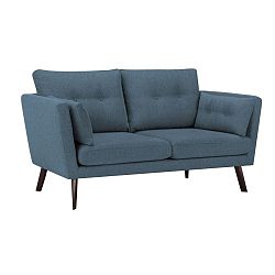 Tmavě modrá 3místná pohovka Mazzini Sofas Elena