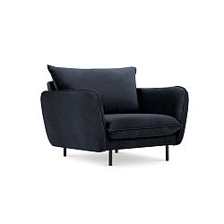 Tmavě modré křeslo Cosmopolitan Design Vienna