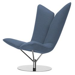 Tmavě modré křeslo Softline Angel Vision Blue