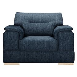 Tmavě modré křeslo Stella Cadente Madeiro