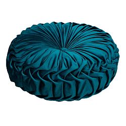 Tmavě modrý polštář HF Living Anima, ø 40 cm