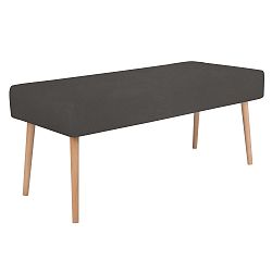 Tmavě šedá lavice Mazzini Sofas Bergamot