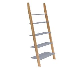 Tmavě šedá opěrná police Ragaba ASHME, šířka 85 cm