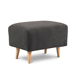 Tmavě šedá podnožka Kooko Home Twist