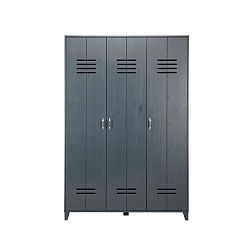 Tmavě šedá skříň De Eekhoorn Locker