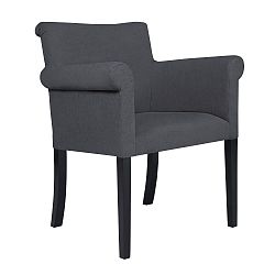 Tmavě šedá židle Kooko Home Harp