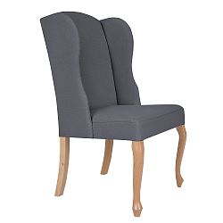 Tmavě šedá židle Windsor & Co Sofas Libra