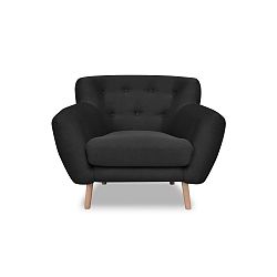 Tmavě šedé křeslo Cosmopolitan design London