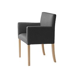 Tmavě šedé křeslo Custom Form Wilton 