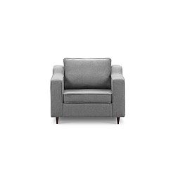 Tmavě šedé křeslo Mazzini Sofas Narcisse