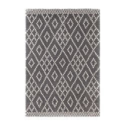 Tmavě šedý koberec Mint Rugs Ornament, 80 x 150 cm