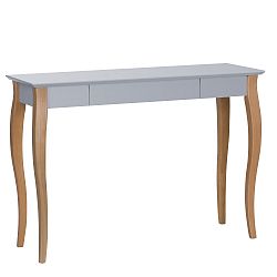 Tmavě šedý psací stůl Ragaba Lillo, délka 105 cm