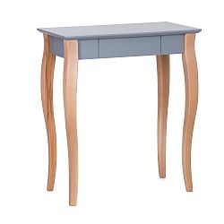 Tmavě šedý psací stůl Ragaba Lillo, délka 65 cm