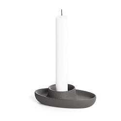 Tmavě šedý svícen EMKO Aye Aye One Candle