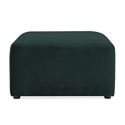 Tmavě zelená podnožka Vivonita Velvet Cube