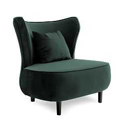 Tmavě zelené křeslo Vivonita Douglas Love Seat