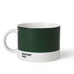 Tmavě zelený hrnek na čaj Pantone, 475 ml
