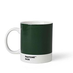 Tmavě zelený hrnek Pantone 3435, 375 ml