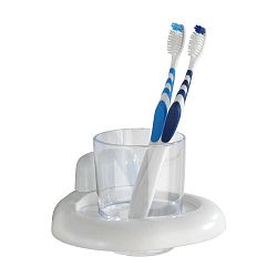 Transparentní kelímek na kartáčky Wenko Purr