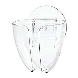 Transparentní samodržící mýdlenka iDesign Holster