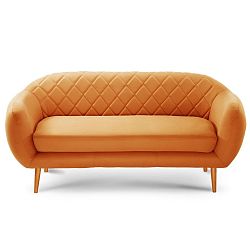 Trojmístná pohovka Diva Criss Cross Orange