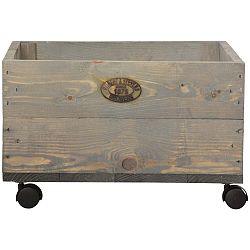 Truhlík na kolečkách Esschert Design, šířka 39 cm