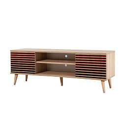 TV stůl Truva Red Classic, šířka 140 cm
