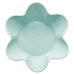 Tyrkysová porcelánová mísa Sagaform Flower, 25 cm