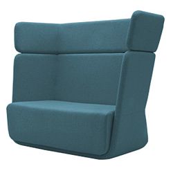 Tyrkysové křeslo Softline Basket Vision Turquoise