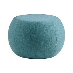 Tyrkysový puf sømcasa Luka, ⌀ 55 cm